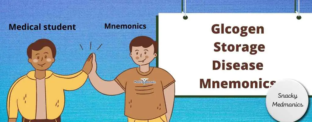 Glycogen storage disease mnemonics 