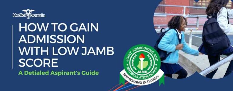 how to gain admission with low jamb score
